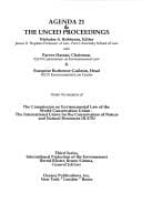 Tapa de Agenda 21 & the UNCED proceedings