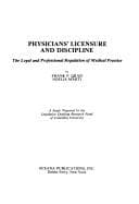Tapa de Physicians' licensure and discipline