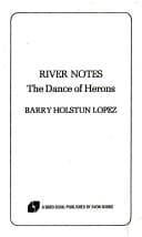 Tapa de River notes : the dance of herons