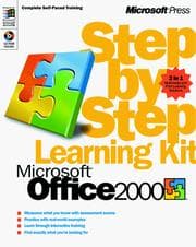 Tapa de Microsoft Office 2000 step by step learning kit