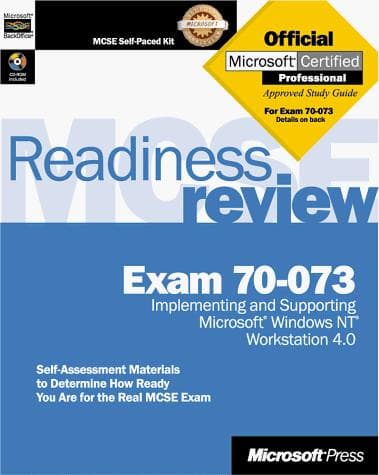 Tapa de Microsoft MCSE readiness review