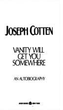 Tapa de Vanity Will Get You Somewhere