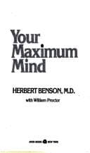 Tapa de Your maximum mind