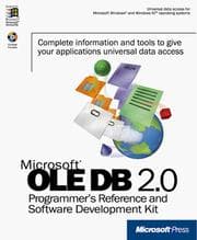 Tapa de Microsoft OLE DB 2.0 programmer's reference and data access SDK