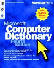 Tapa de Microsoft computer dictionary