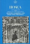 Tapa de Hosea
