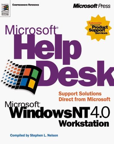 Tapa de Microsoft Help Desk for Microsoft Windows Nt Workstation 4.0 (Help Desk)