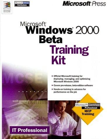 Tapa de Microsoft Windows 2000 Beta Training Kit