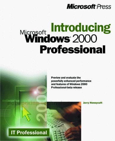 Tapa de Introducing Microsoft Windows 2000 Professional