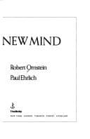 Tapa de New world new mind