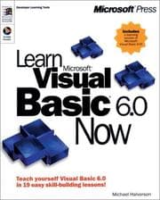 Tapa de Learn Microsoft Visual Basic 6.0 Now (Learn Now)