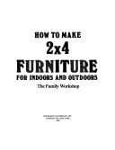 Tapa de How/ 2x4 Furniture
