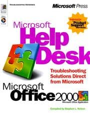 Tapa de Microsoft help desk for Microsoft Office 2000