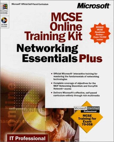 Tapa de McSe Online Training Kit: Networking Essentials Plus