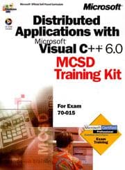 Tapa de Distributed Applications With Microsoft Visual C++ 6.0 McSd Training Kit