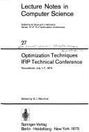 Tapa de Optimization Techniques