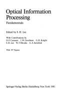 Tapa de Optical information processing