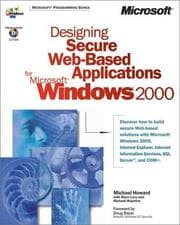 Tapa de Designing Secure Web-Based Applications for Microsoft(r) Windows(r) 2000