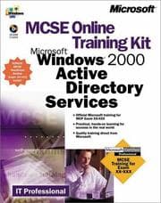 Tapa de McSe Online Training Kit Microsoft Windows 2000 Active Directory Services