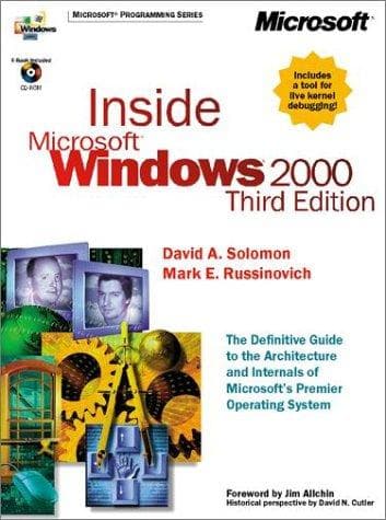 Tapa de Inside Microsoft Windows 2000