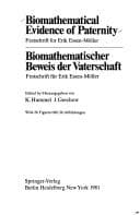 Tapa de Biomathematical Evid Paternity: