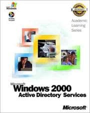 Tapa de Microsoft Windows 2000 Active Directory Services (Academic Learning Series)
