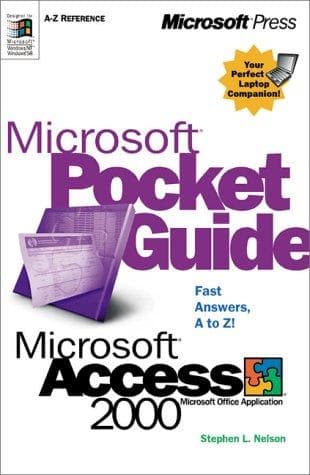 Tapa de Microsoft(r) Pocket Guide to Microsoft Access 2000