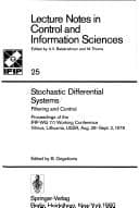 Tapa de Stochastic differential systems