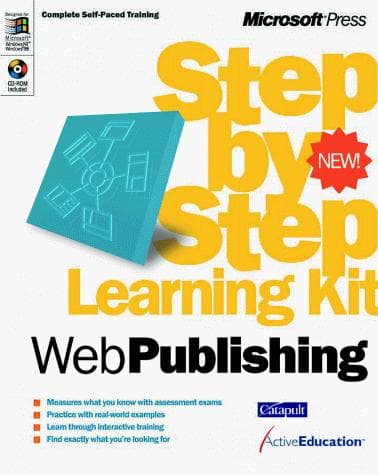 Tapa de Web Publishing Step by Step Learning Kit