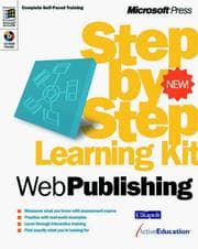 Tapa de Web Publishing Step by Step Learning Kit