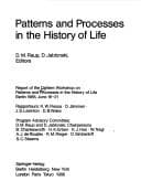 Tapa de Patterns and processes in the history of life