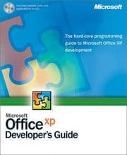 Tapa de Microsoft Office XP Developer's Guide (Pro-Developer)