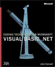 Tapa de Coding techniques for Microsoft Visual Basic.NET