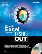 Tapa de Microsoft Excel version 2002 inside out
