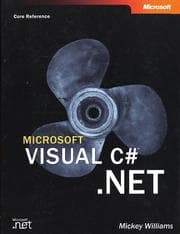 Tapa de Microsoft Visual C# .NET (Core Reference)