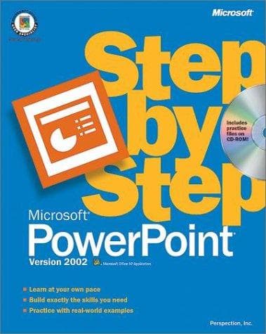 Tapa de Microsoft PowerPoint version 2002 step by step