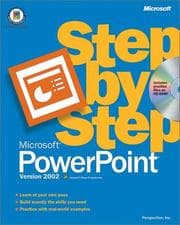 Tapa de Microsoft PowerPoint version 2002 step by step