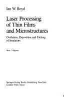 Tapa de Laser Processing of Thin Films and Microstructures