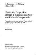 Tapa de Electronic properties of high-Tc superconductors and related compounds