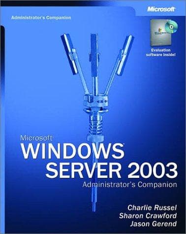 Tapa de Microsoft Windows Server 2003 Administrator's Companion
