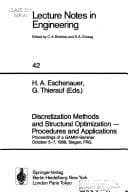 Tapa de Discretization methods and structural optimization--procedures and applications