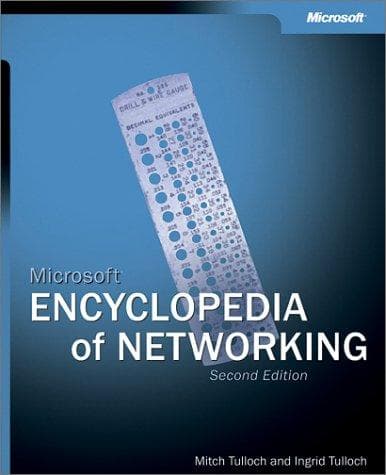 Tapa de Microsoft Encyclopedia of Networking