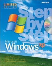 Tapa de Microsoft Windows XP Step by Step