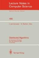 Tapa de Distributed algorithms