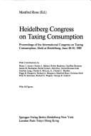 Tapa de Heidelberg Congress on Taxing Consumption