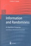 Tapa de Information and randomness