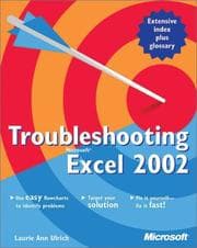 Tapa de Troubleshooting Microsoft Excel 2002