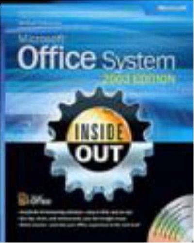 Tapa de Microsoft Office 2003 Inside Out