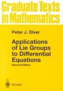 Tapa de Applications of Lie groups to differential equations