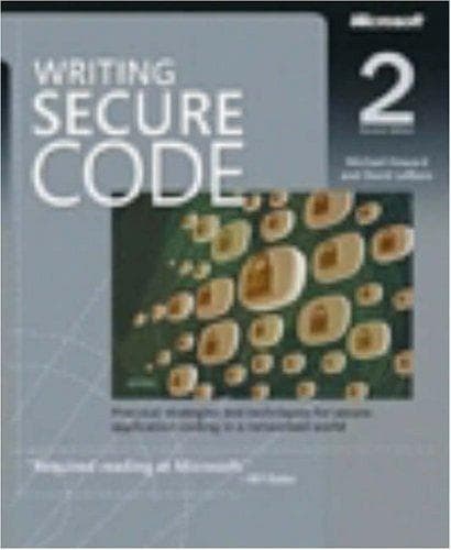 Tapa de Writing Secure Code, Second Edition